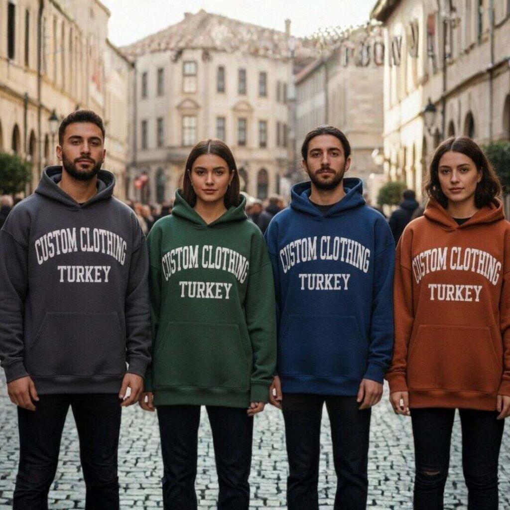 Custom Clothing Turkey web sitesinden bir kare
